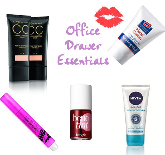 5 Must-Have Beauty Items To Stash in Your Office Drawer