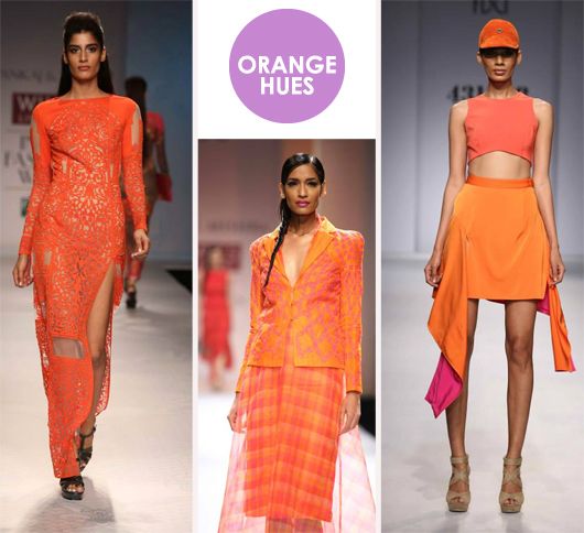 Pankaj & Nidhi, Rahul Mishra and 431-22 had Orange hues in their collection