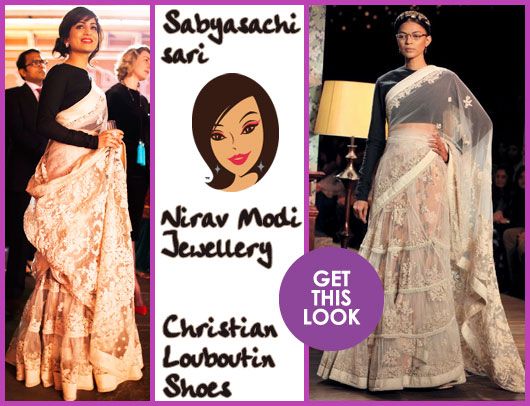 Get This Look: Pallavi Sharda in Sabyasachi Couture
