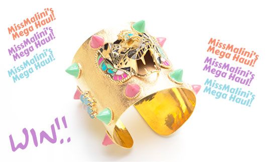 MissMalini’s MEGA Haul Contest No.2 – Win Gold Jewelry by Manish Arora for Amrapali!