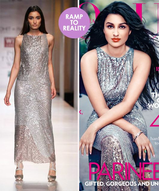 Ramp to Reality: Parineeti Chopra Gets Sparkly on Vogue