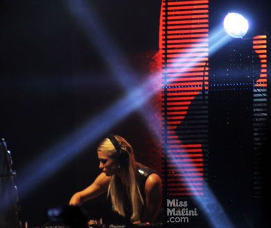 Paris Hilton performs in Goa for IRFW 2012