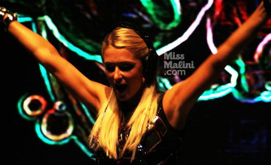 Paris Hilton performs in Goa for IRFW 2012