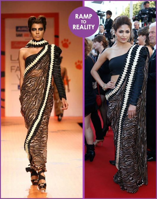 Ramp to Reality: Parvathy Omanakuttan Stalks Cannes in Tiger Print