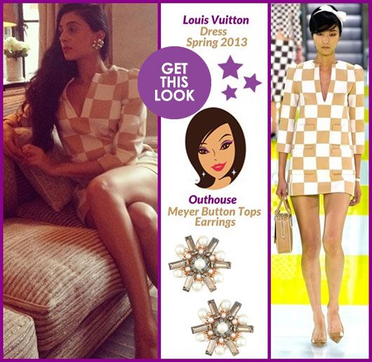 Get This Look: Pernia Qureshi in Louis Vuitton