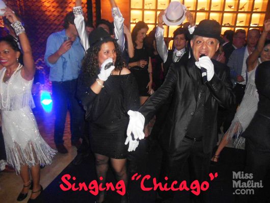 Petula and Asif sing Chicago