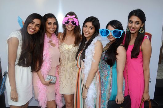 Pia Shivdasani with friends