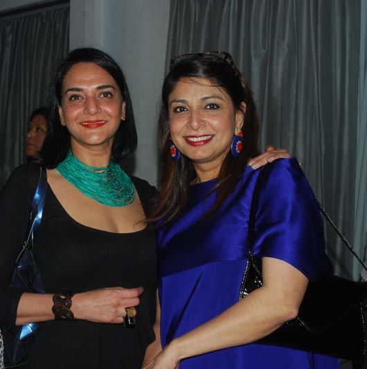 Poonam Vhagat with Ravina Raj Kohli