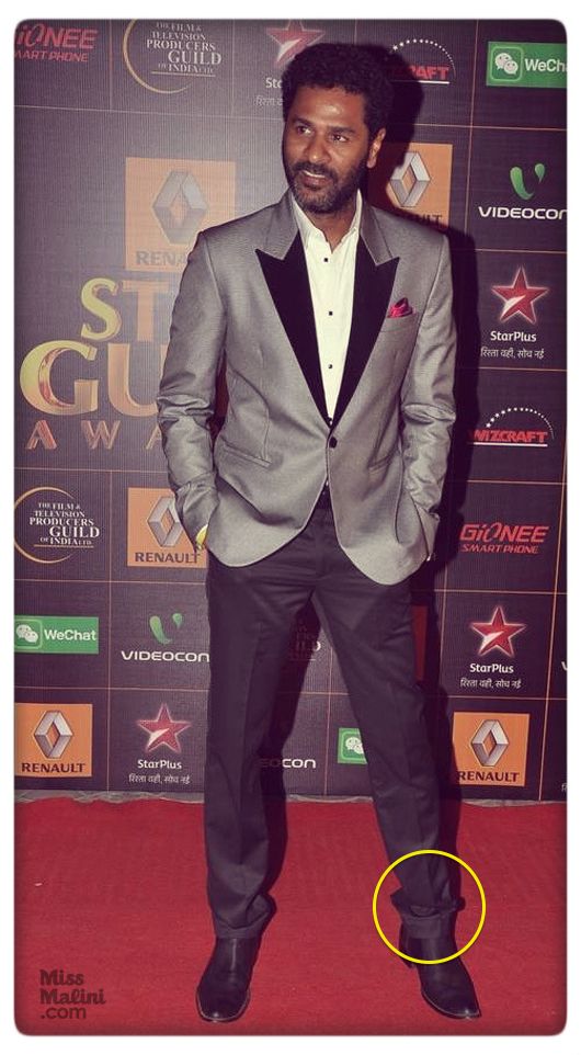 Prabhudeva at the 9th Renault Star Guild Awards held in Mumbai on January 16, 2014