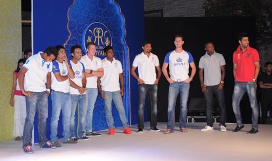 Rajasthan Royals players