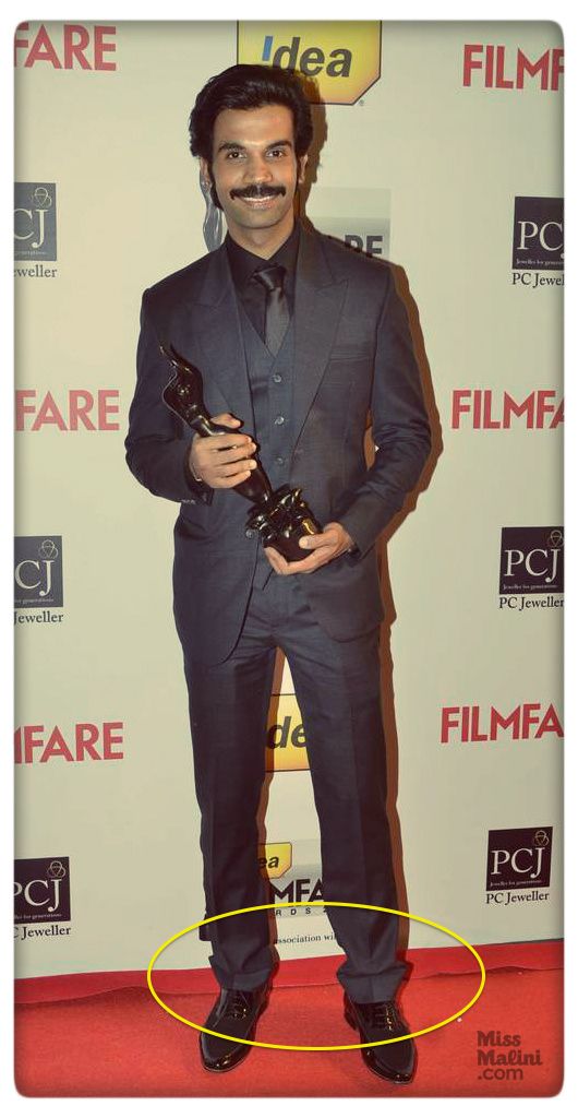 Rajkummar Rao at the 59th Filmfare Awards on January 23, 2014