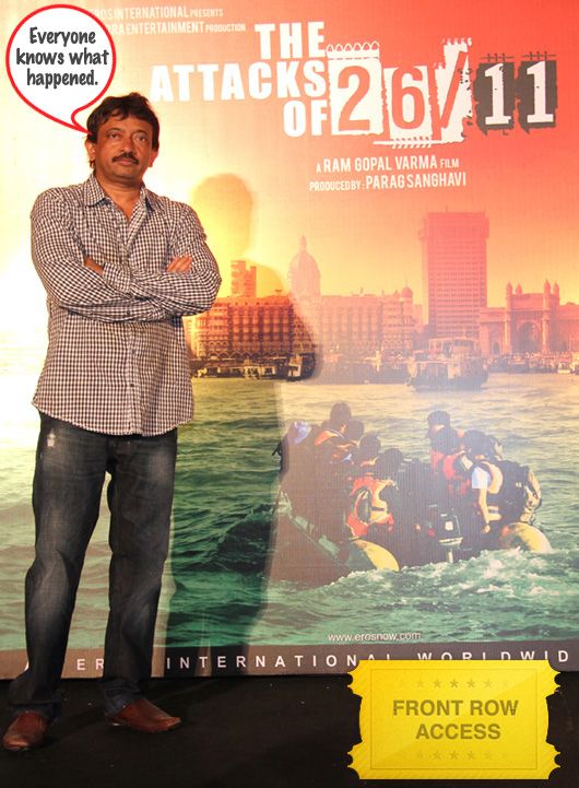 Interview: Ram Gopal Varma on The Attacks of 26/11.