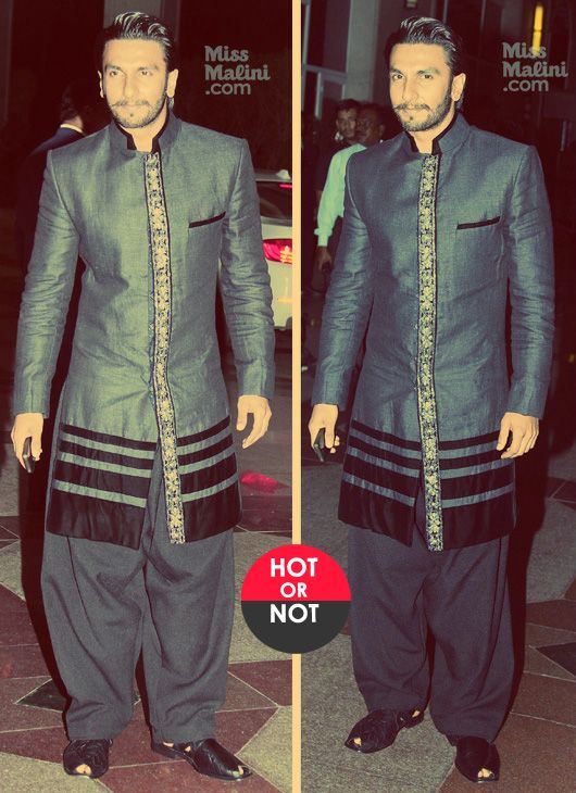 Hot or Not: Ranveer Singh in a Sherwani?