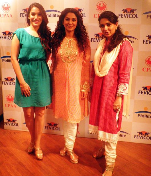 Rashmi Nigam, Juhi Chawla and Shaina NC