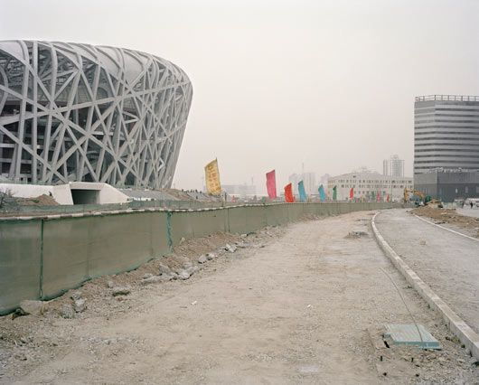 © Raymonde April, Stade, chantier olympique (stadium, olympic site) Beijing, 2008