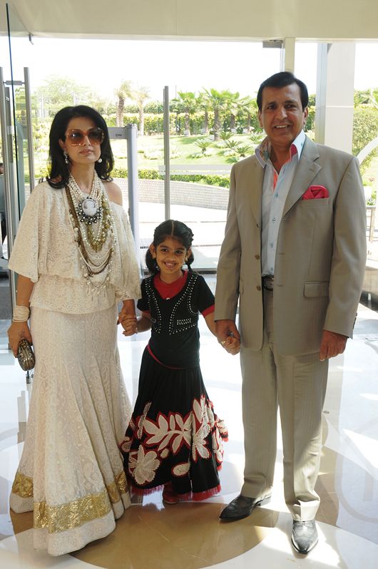 Ritu Beri with her family