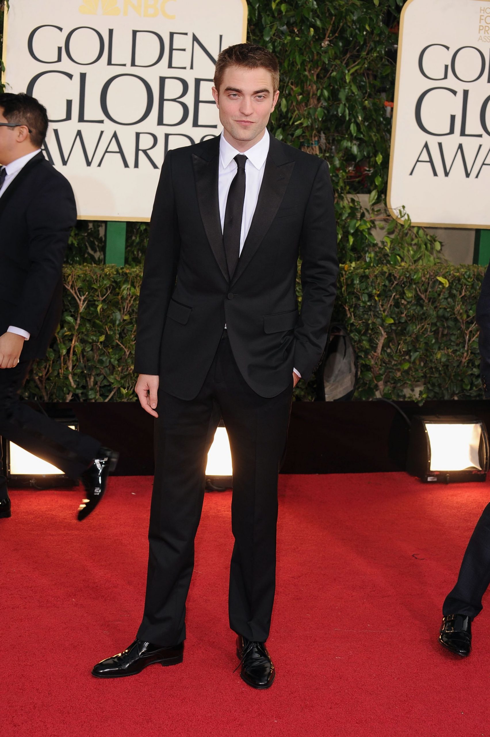 Robert Pattinson in Gucci at the 70th Annual Golden Globe Awards (Photo courtesy | Gucci/Getty Images)