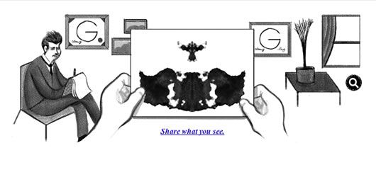 Rorschach Google Doodle