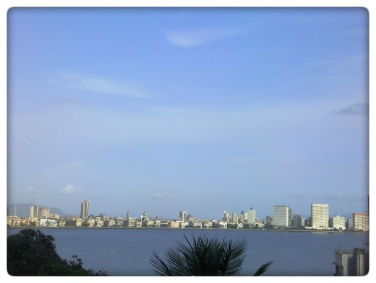 Mumbai skyline from Malabar Hill