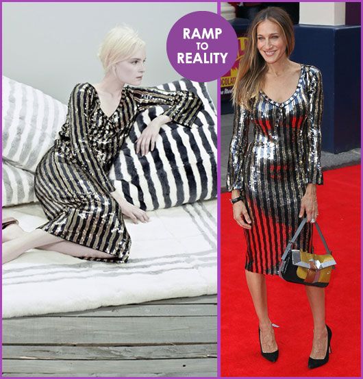 Ramp to Reality: Sarah Jessica Parker in Marc Jacobs
