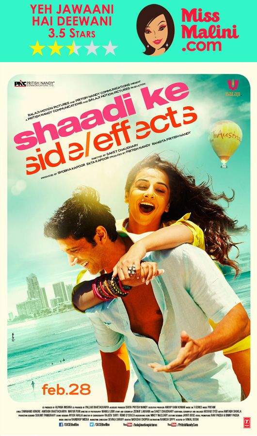 Bollywood Movie Review: Shaadi Ke Side Effects