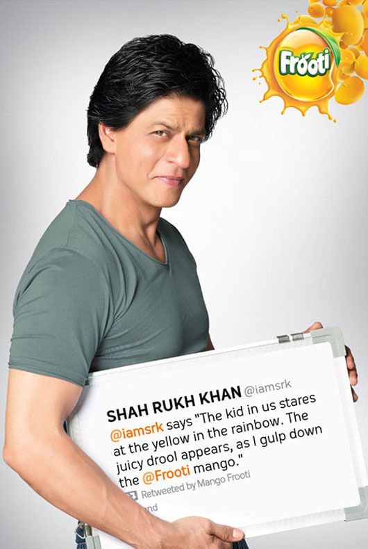 SRK Frooti ad