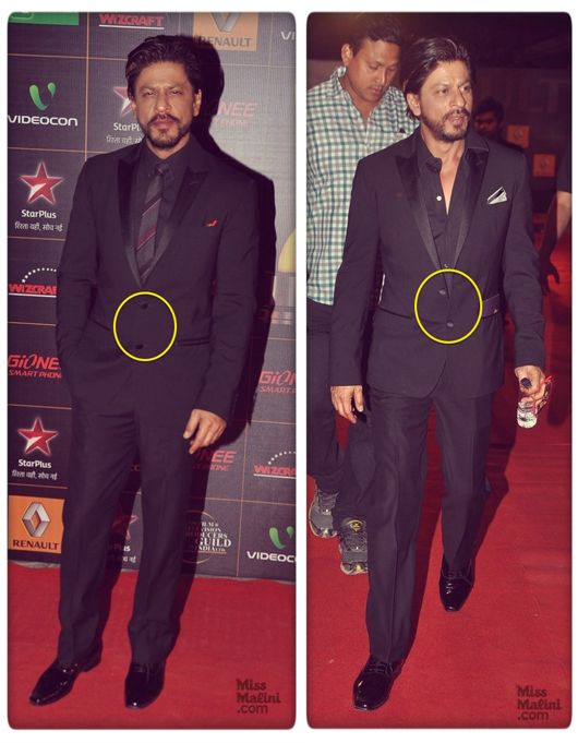 Shah Rukh Khan at the 9th Renault Star Guild Awards held in Mumbai on January 16, 2014