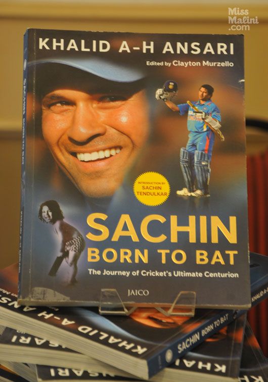 Sachin Born to Bat - By Khalid A-H Ansari and edited by Clayton Murzello