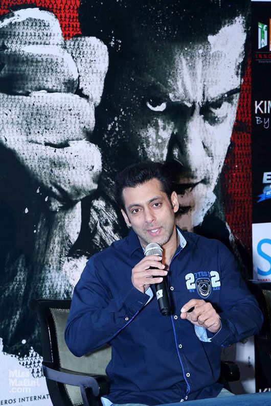 Salman Khan promoting Jai Ho