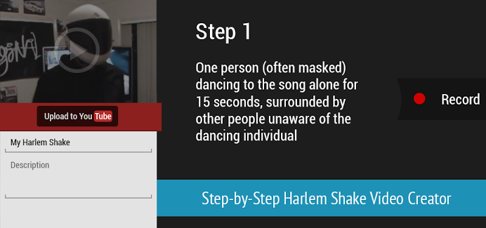 Get This Harlem Shake Creator App!