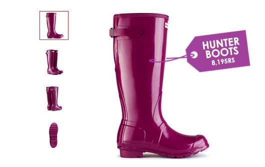 Hunter Boots, Original Gloss