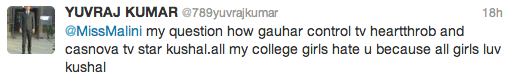Gauhar Khan Twitter questions