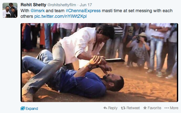 Rohit Shetty's tweet
