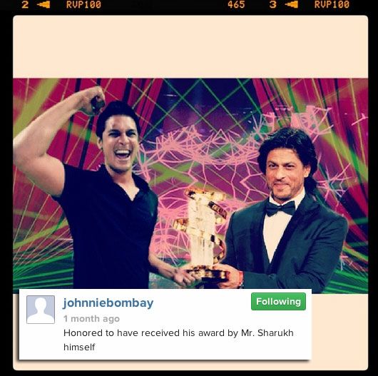 Shah Rukh Khan and Johnnie Bombay