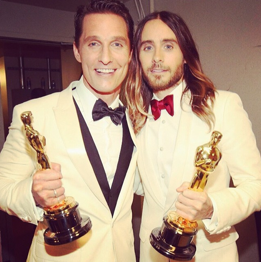 White Knights: Matthew McConaughey and Jared Leto