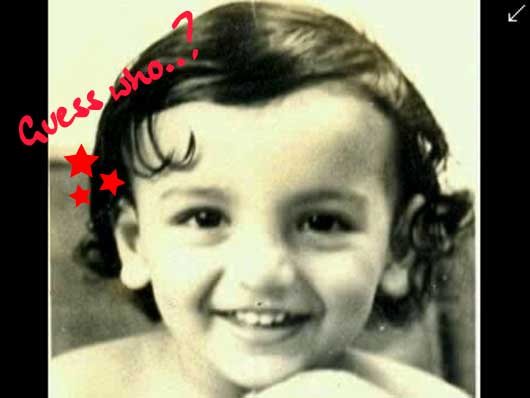 Guess who this baby is?