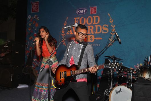 Shaa'ir N Func performing at the NDTV Good Times Food Awards
