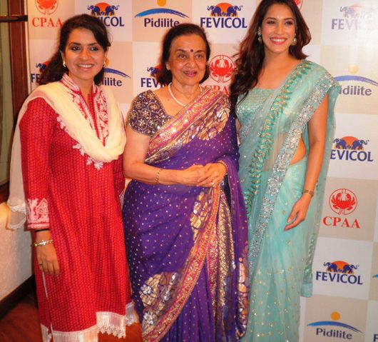 Shaina NC, Asha Parekh and Rashmi Nigam