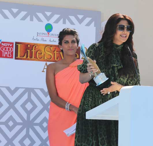 Shilpa Shetty Kundra received the 'Wellness Icon of the Year' award