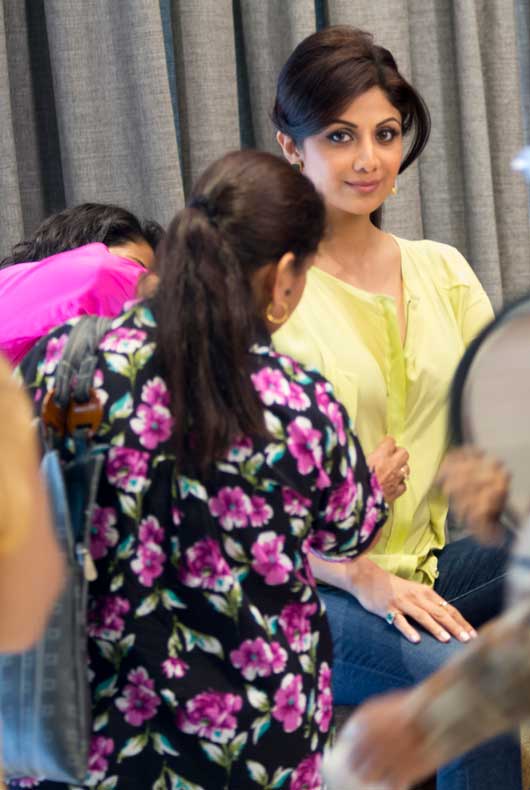 Shilpa Shetty at the Prevention magazine shoot