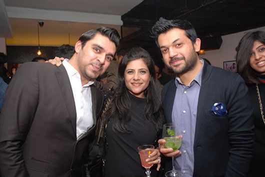 Shivan Bhatiya with Namrata Joshipura & Gautam Sinha