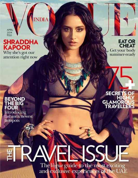 Shraddha Kapoor Snags Her First Vogue Cover