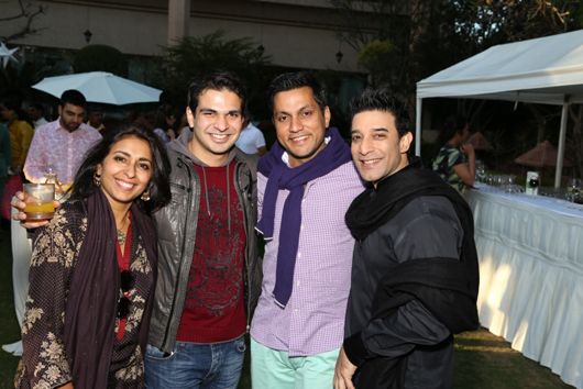 Simran Lal, Suneet Verma and friends