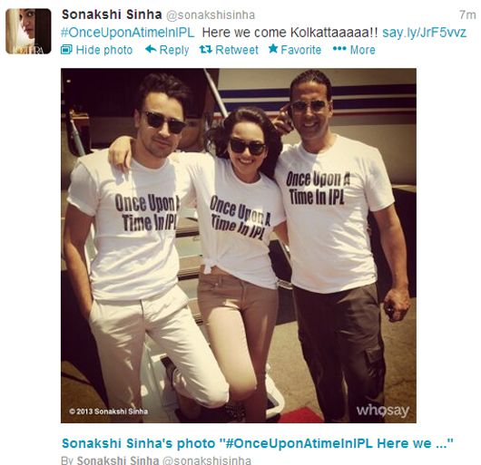 Sonakshi's tweet