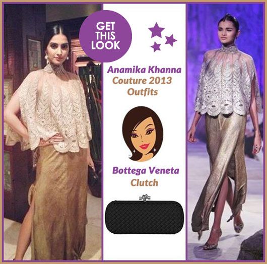 Get This Look: Sonam Kapoor in Anamika Khanna Gown