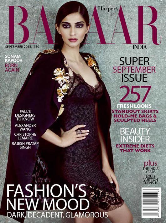Sonam Kapoor Covers Harper’s Bazaar