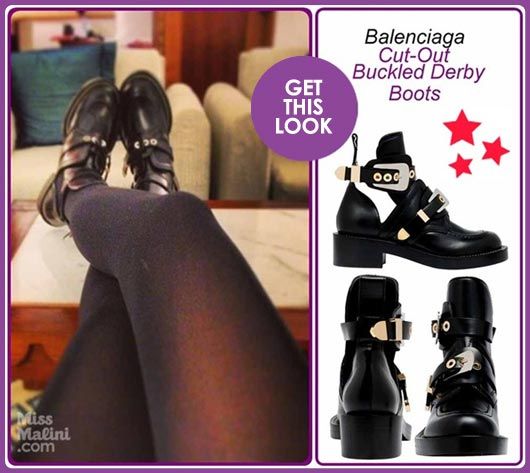 Get This Look: Sonam Kapoor Instagrams Her Balenciaga Boots