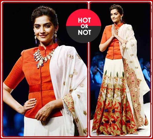 Hot or Not? Sonam Kapoor in Anamika Khanna