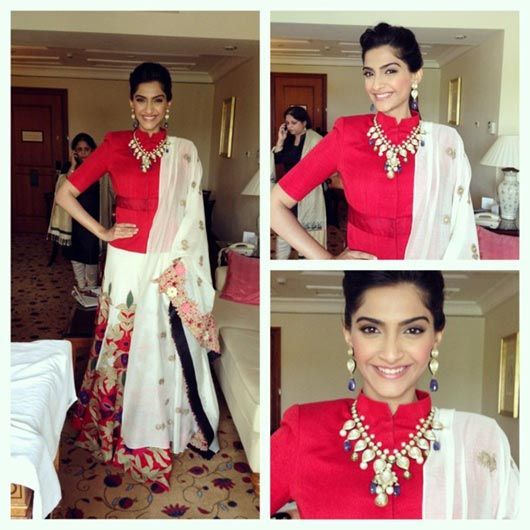 Sonam Kapoor in Anamika Khanna