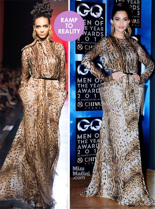 Ramp to Reality: Sonam Kapoor in Jean Paul Gaultier Couture
